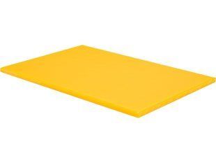 Deska do krojenia 450x300x13 ż&oacute;łta