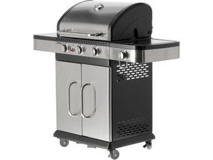 Grill gazowy zushi 3+1, stal nierdzewna 11,2kw