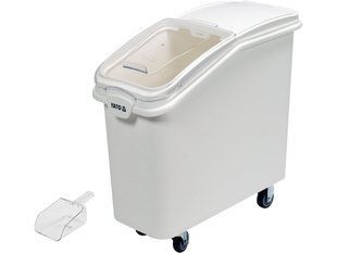 Pojemnik na k&oacute;łkach na produkty sypkie pp/pc 81l
