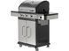 Grill gazowy zushi 3+1, stal nierdzewna 11,2kw