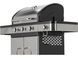 Grill gazowy zushi 3+1, stal nierdzewna 11,2kw