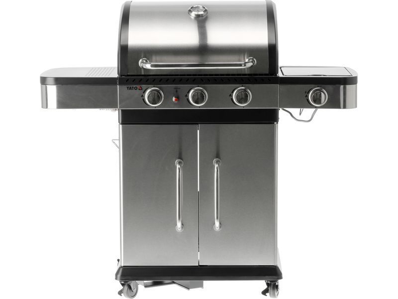 Grill gazowy zushi 3+1, stal nierdzewna 11,2kw