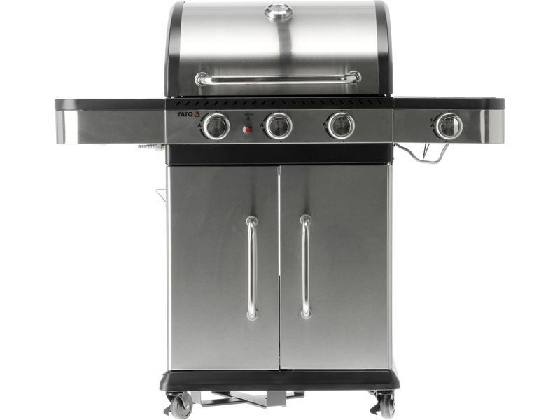 Grill gazowy zushi 3+1, stal nierdzewna 11,2kw