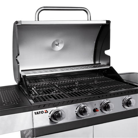 Grill gazowy zushi 4+1, stal nierdzewna 14,2kw