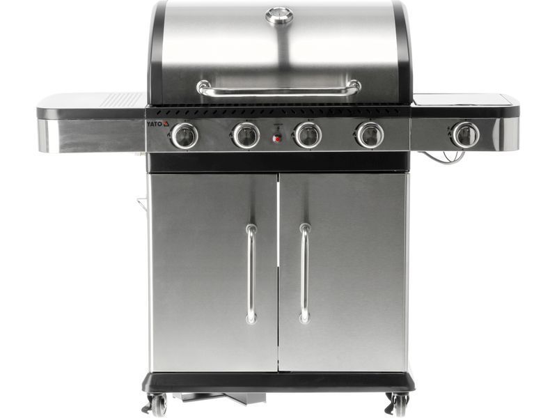 Grill gazowy zushi 4+1, stal nierdzewna 14,2kw