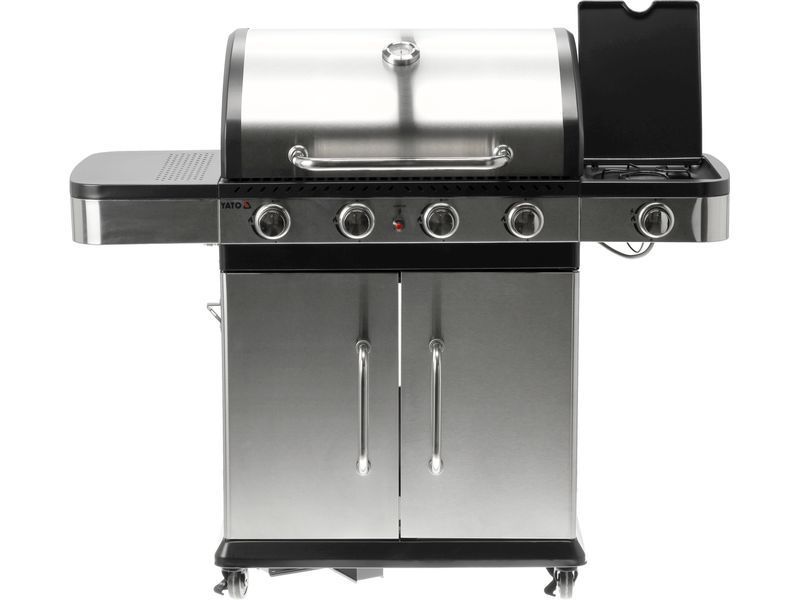 Grill gazowy zushi 4+1, stal nierdzewna 14,2kw