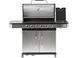 Grill gazowy zushi 6+1 stal nierdzewna 20,2kw