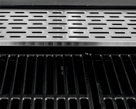 Grill otake 2w1, gazowy + węglowy, stal nierdzewna, 8,2kw