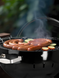 Grill węglowy okrągły 54cm czarny
