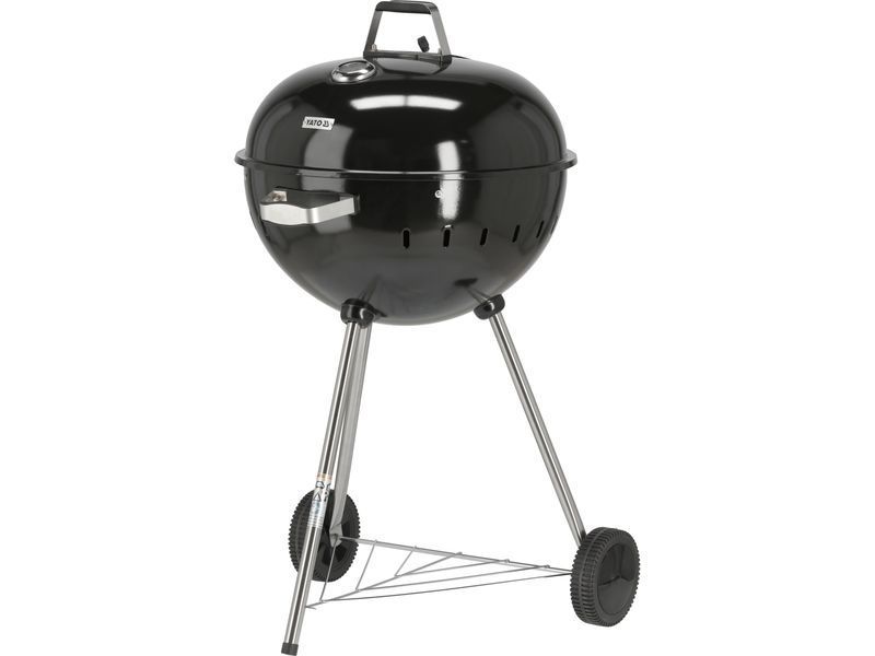 Grill węglowy okrągły 54cm czarny