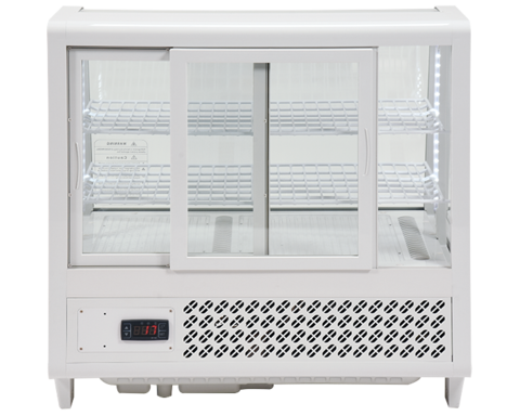 Witryna chłodnicza 100l 68x45x67 biała