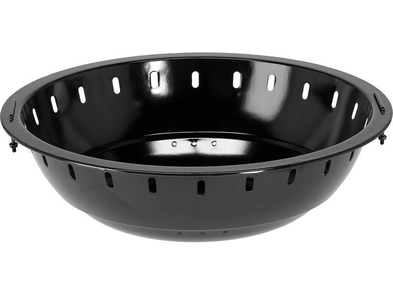 Grill węglowy okrągły 54cm czerwony
