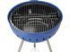 Grill węglowy okrągły 54cm niebieski