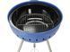 Grill węglowy okrągły 54cm niebieski