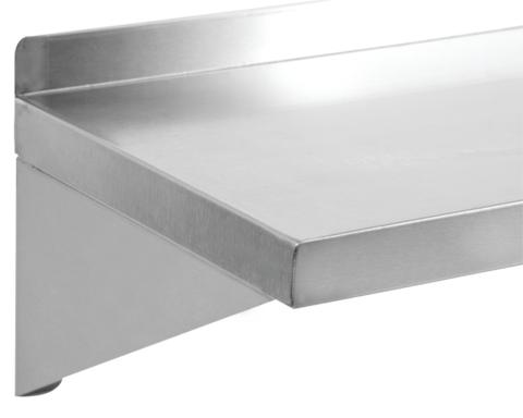 P&oacute;łka wisząca z rantem pojedyncza 1200x300x180mm