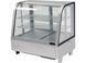 Witryna chłodnicza 100l 68x45x67 srebrna