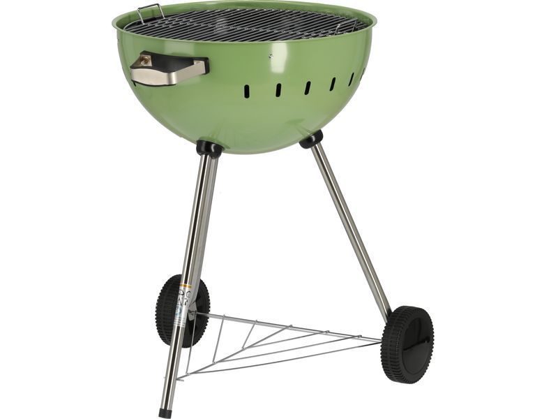 Grill węglowy okrągły 54cm zielony