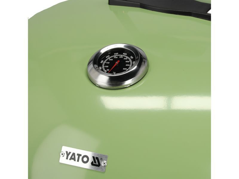 Grill węglowy okrągły 54cm zielony