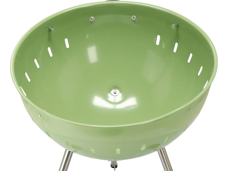 Grill węglowy okrągły 54cm zielony