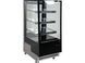Witryna chłodnicza 350l 65x80x144 czarna