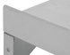 P&oacute;łka wisząca z rantem pojedyncza 1500x300x180mm