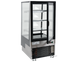 Witryna chłodnicza 350l 65x80x144 czarna