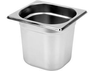 Pojemnik gastronomiczny ze stali nierdzewnej gn 1/6 150mm 2,2l