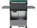 Grill gazowy itami 4+1, 14,5kw, z szybą, zielony