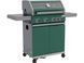 Grill gazowy itami 4+1, 14,5kw, z szybą, zielony