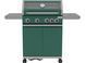 Grill gazowy itami 4+1, 14,5kw, z szybą, zielony