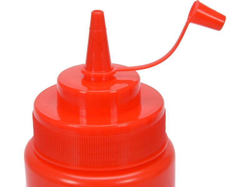 Dyspenser do sos&oacute;w 700ml czerwony