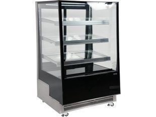 Witryna chłodnicza 500l 90x80x144 czarna