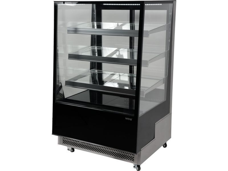 Witryna chłodnicza 500l 90x80x144 czarna