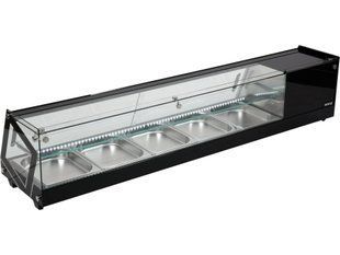 Witryna chłodnicza 5x1/2 gn 175,5x39,5x37,5