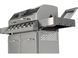 Grill gazowy itami 6+1 stal nierdzewna 20,5kw, z szybą