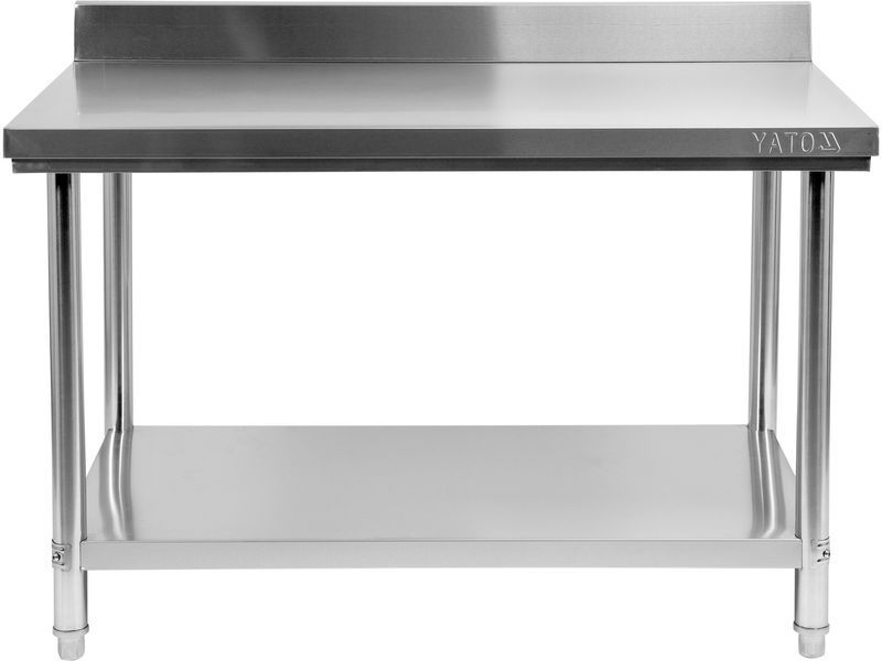 Składany st&oacute;ł przyścienny z p&oacute;łką 1500x700xh850+100mm