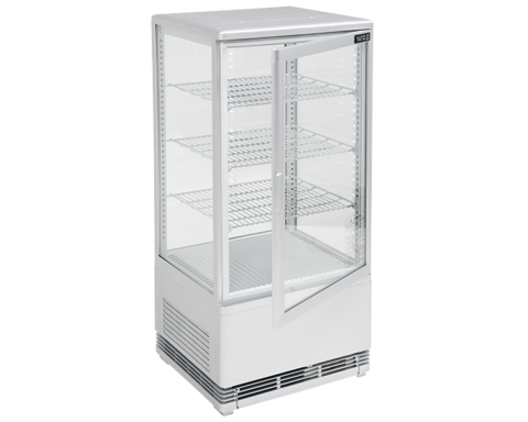 Witryna chłodnicza 78l 42x38x96 biała