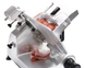 Krajalnica al-mg do wędlin 250mm p&oacute;ł-automatyczna ostrzałka