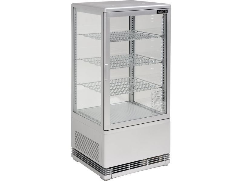 Witryna chłodnicza 78l 42x38x96 srebrna