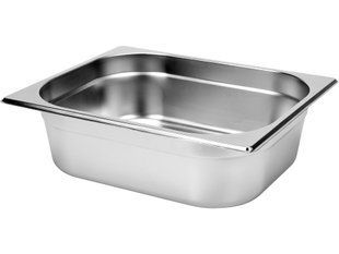 Pojemnik gastronomiczny ze stali nierdzewnej gn 1/2 100mm 5.5l
