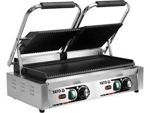 Podw&oacute;jny grill kontaktowy ryflowany 58cm, 3,6kw