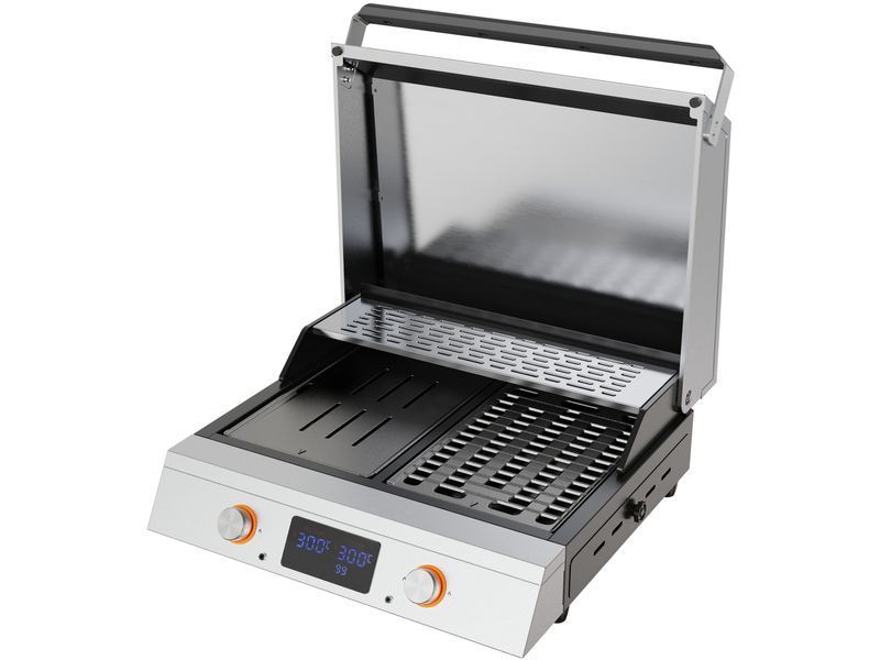 Grill elektryczny yatomi 2300w, panel led