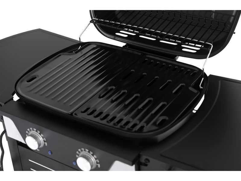 Grill elektryczny, stojący asahi 2300w, 47 x 37cm
