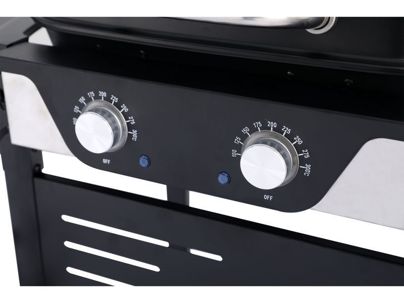 Grill elektryczny, stojący asahi 2300w, 47 x 37cm