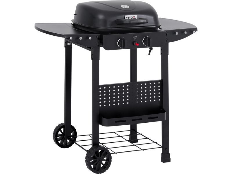 Grill gazowy asahi, 2 palniki, 5kw
