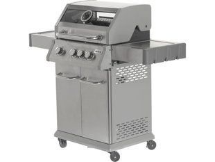 Grill gazowy itami 3+1 stal nierdzewna 11,5kw, z szybą