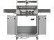 Grill gazowy itami 3+1 stal nierdzewna 11,5kw, z szybą