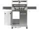 Grill gazowy itami 3+1 stal nierdzewna 11,5kw, z szybą
