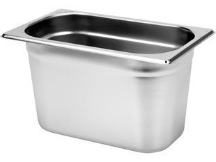 Pojemnik gastronomiczny ze stali nierdzewnej gn 1/4 150mm 3,1l