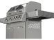 Grill gazowy itami 4+1 stal nierdzewna 14,2kw, z szybą